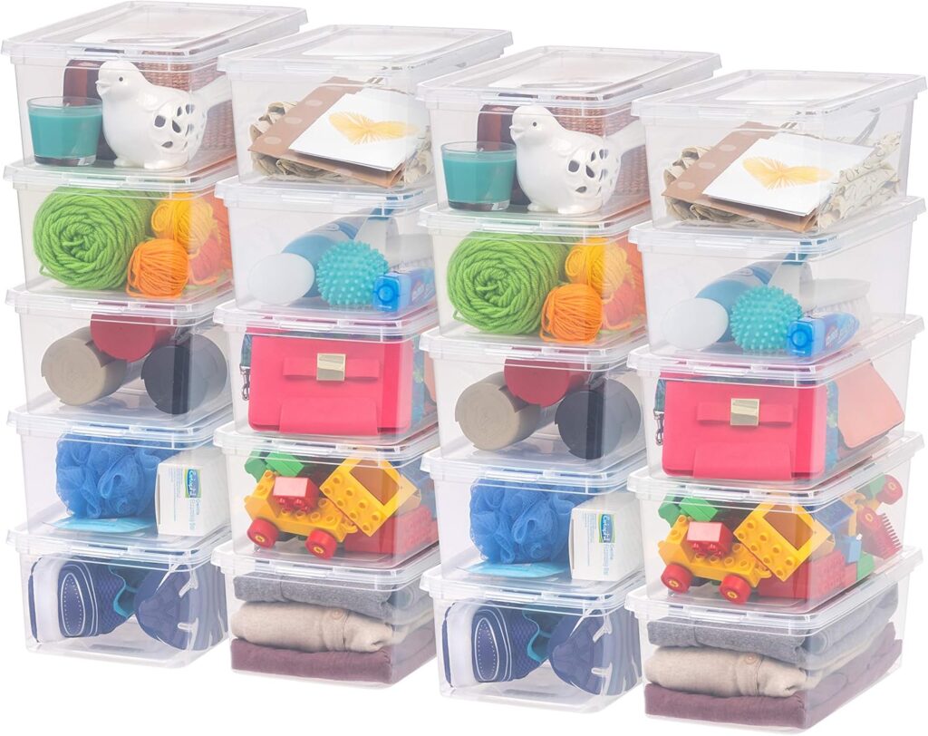 Shoe Boxes Clear Stackable Containers Organize Shoes Closet Shelves, Classroom Organization Teacher Tools, Game Storage